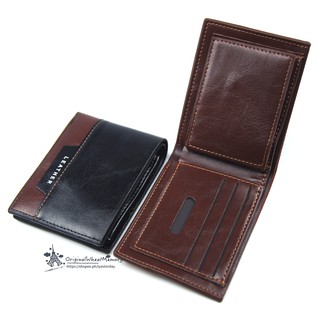 Mens Wallet Smooth leather Fashion Packet Wallet #6