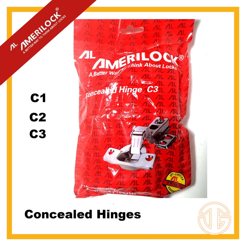 Concealed Hinges Regular Type for C1, C2, C3 ) SOLD IN PAIRS