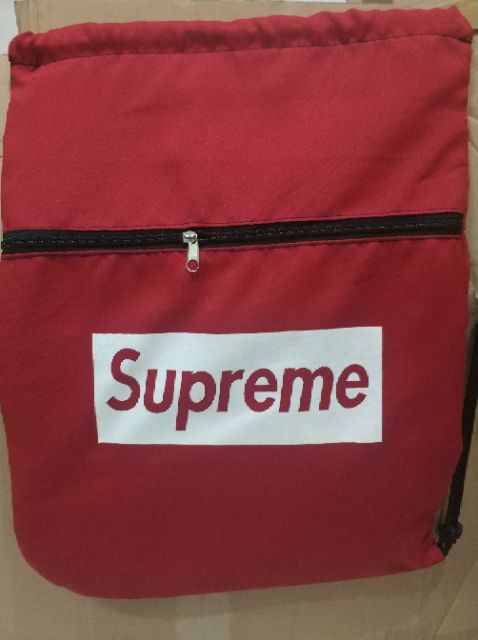 supreme string backpack