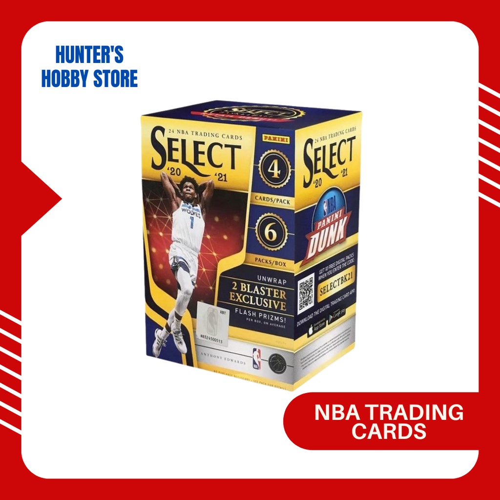 202021 Panini Select Basketball Blaster Box NBA Cards Shopee Philippines
