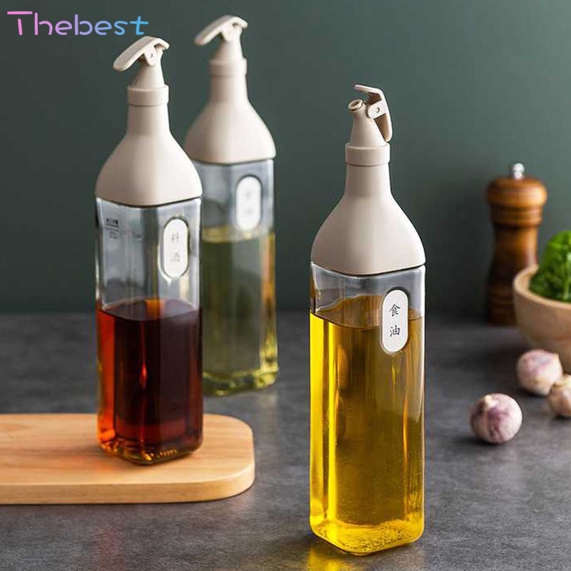 Glass oil Pot Leak-Proof Seasoning Oil Bottle Soy Sauce Vinegar Sesame ...