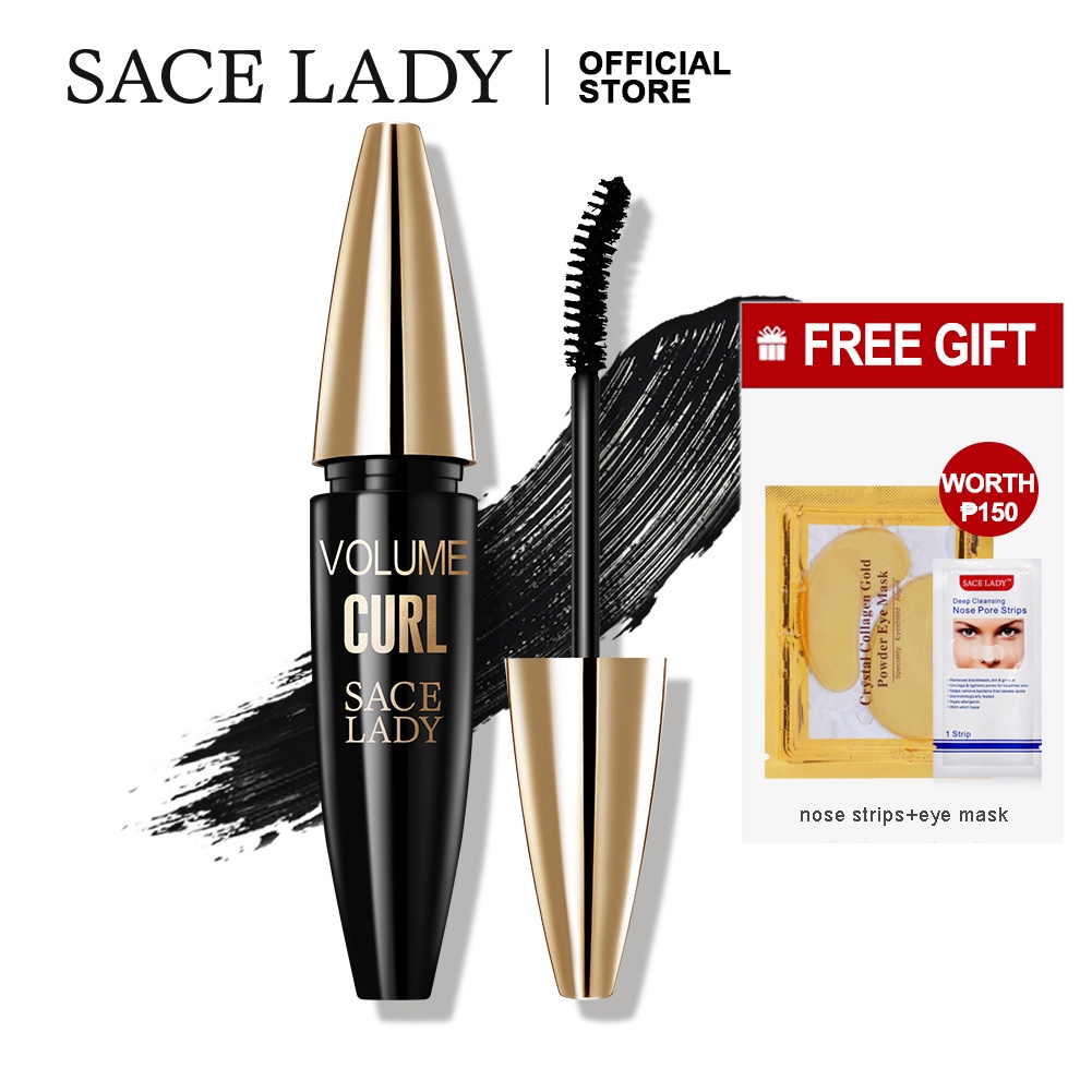 SACE LADY Mascara Waterproof Volumizing Curling Smudge-proof Natural ...