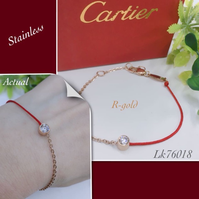 cartier red thread bracelet