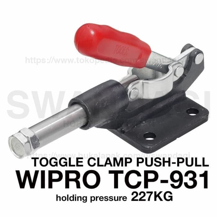 Wipro TCP931 toggle clamp Heavy duty toggle clamp Push Pull 227kg ...