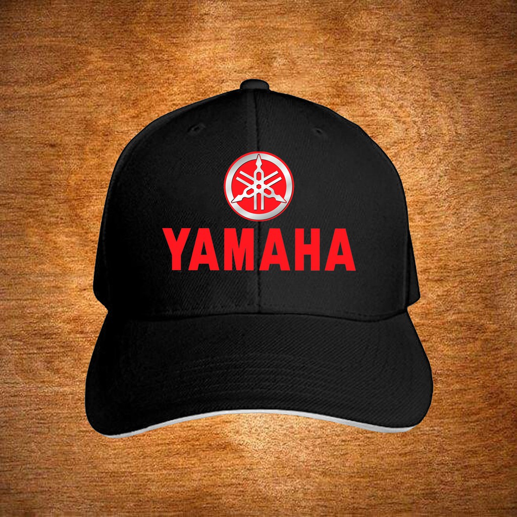 Unisex Youth Classic Flat-Brimmed Hat Six Panel Baseball Cap Yamaha-Motorcycle-Logo 