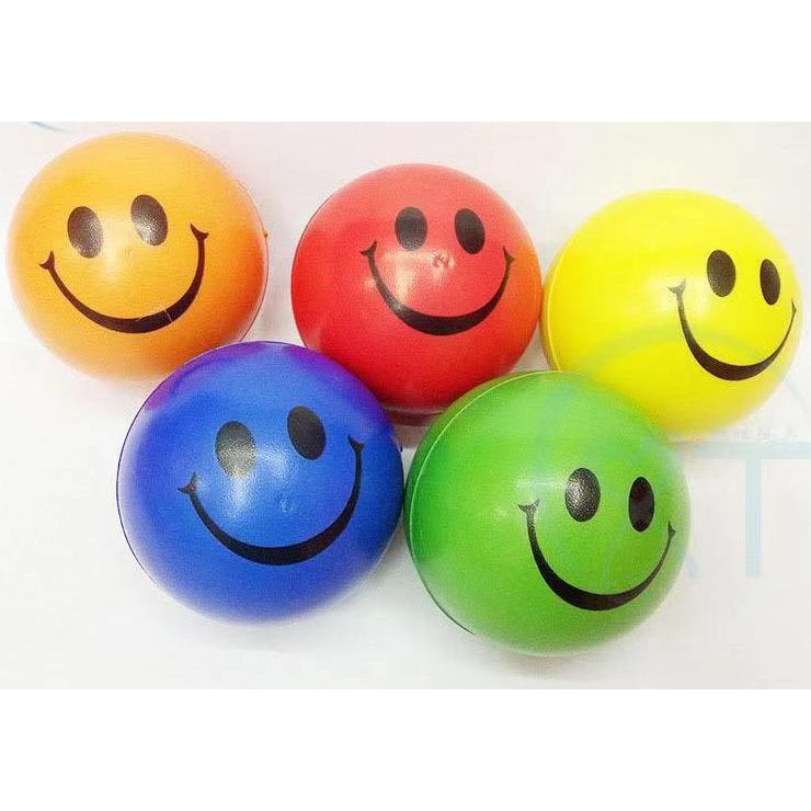 Wholesale] 12pcs Stress Ball Smily 