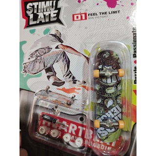 Tech deck with logo mini skateboard #8