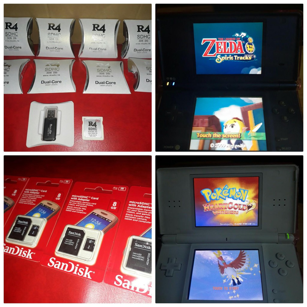 R4 SDHC + 8GB or with 150+ DS Games 3DS DSi DS Lite DS | Shopee Philippines