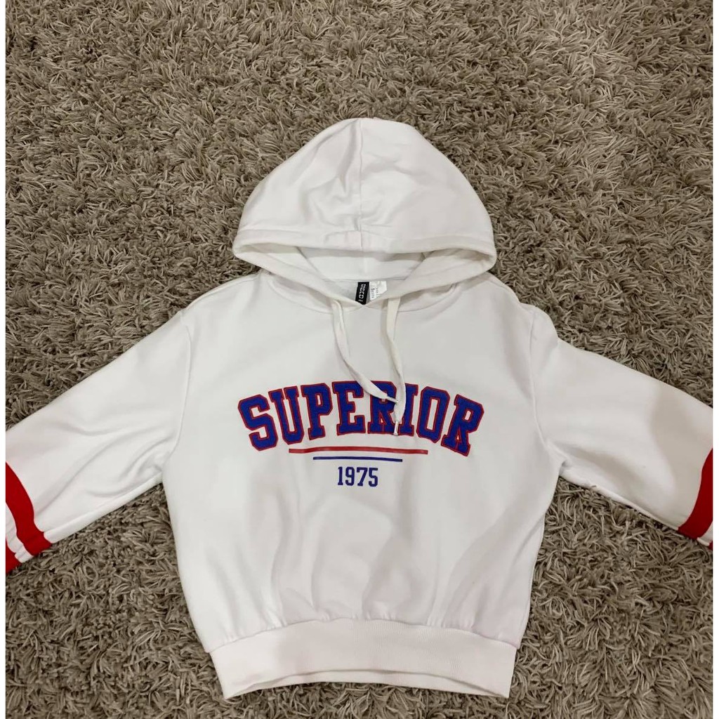 crop hoodie shopee