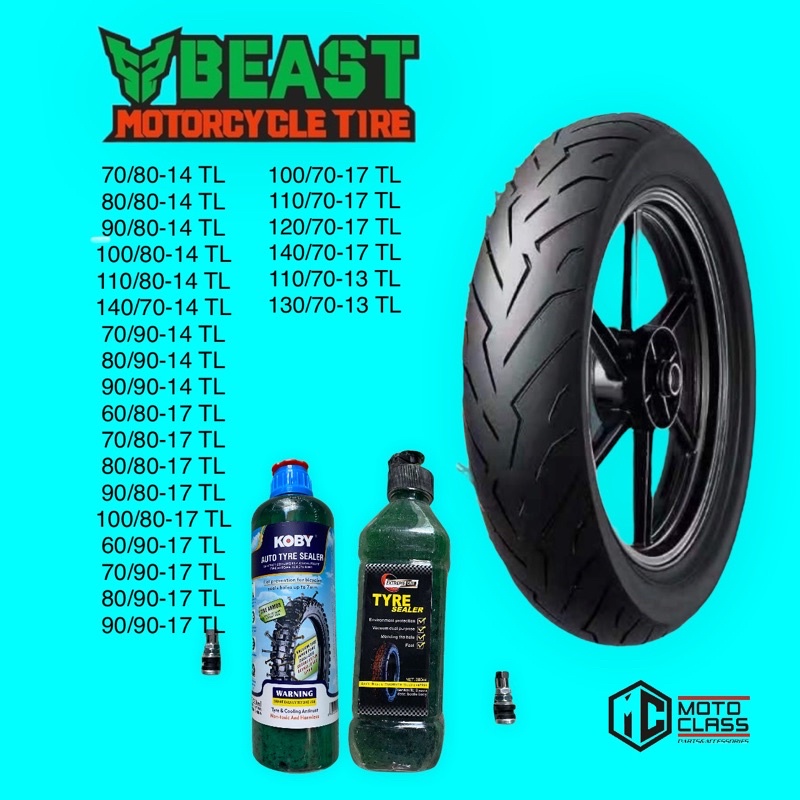 beast-tire-flash-tubeless-free-pito-sealant-shopee-philippines