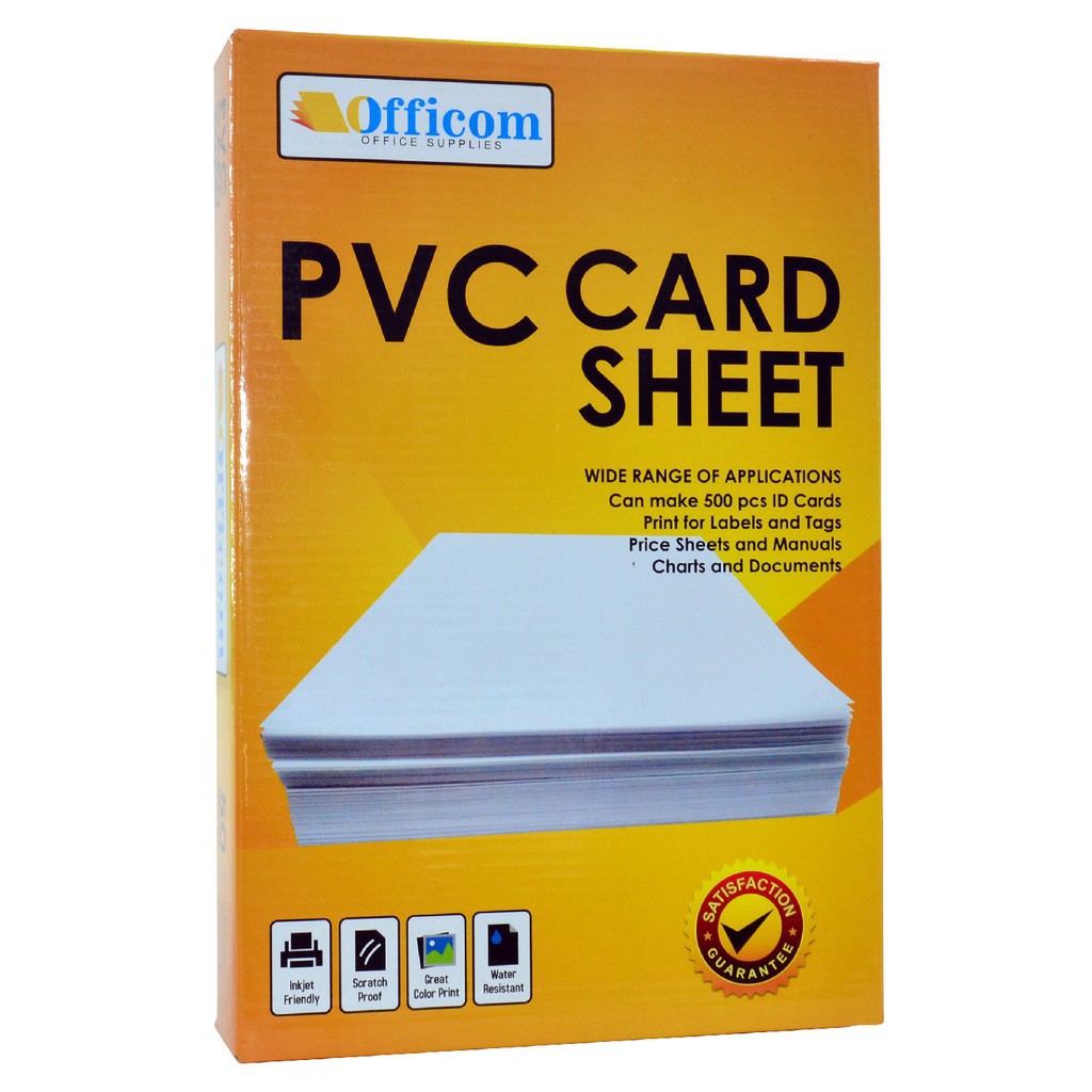 Pvc Id Card Sheet