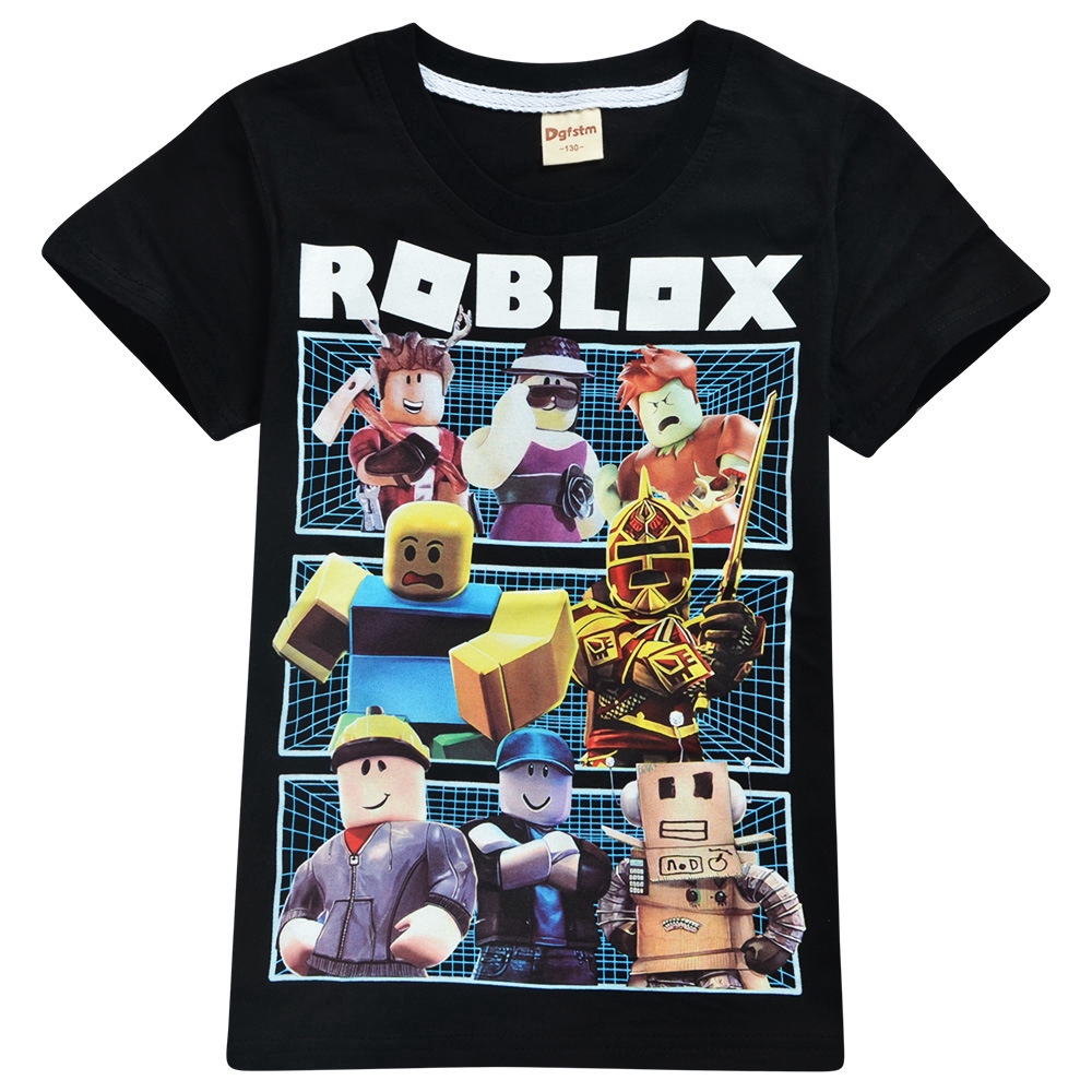 Summer Clothing Roblox Cartoon Children Boys Tops T Shirt Shopee Philippines - buzz lightyear t shirt roblox