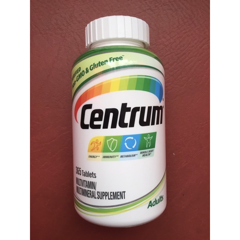 Centrum Multivitamin Multimineral for adults 365 tablets Shopee