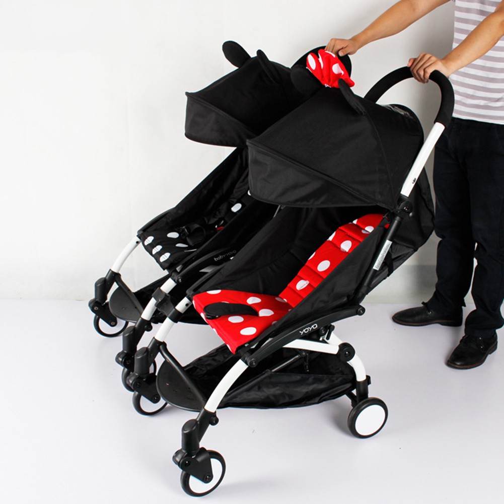 yoyo twins stroller