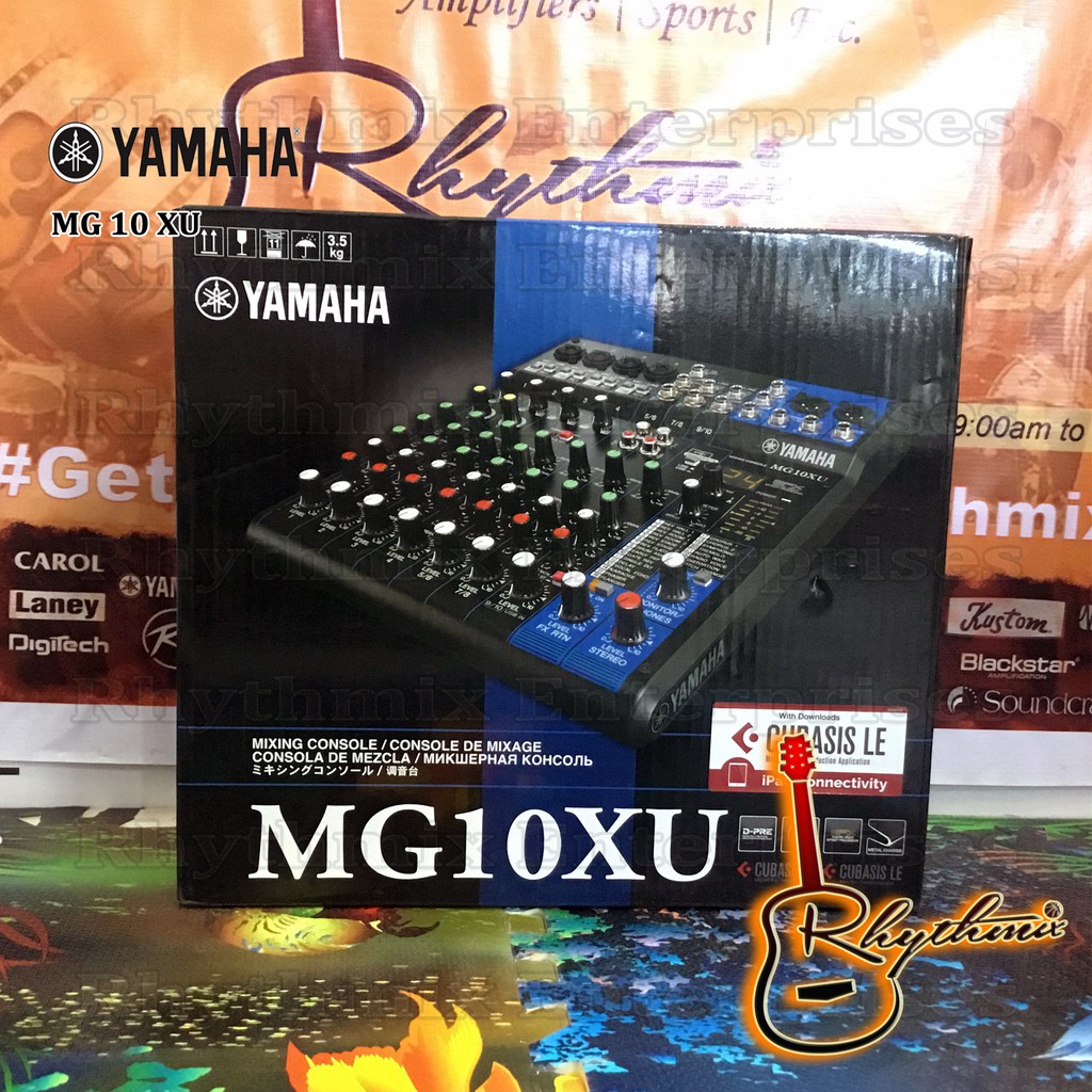 Yamaha Mg10xu 10 Channel Analog Mixer Mixing Console With Usb And Effect Mg 10xu Mg 10 Xu Mg10xu Shopee Philippines