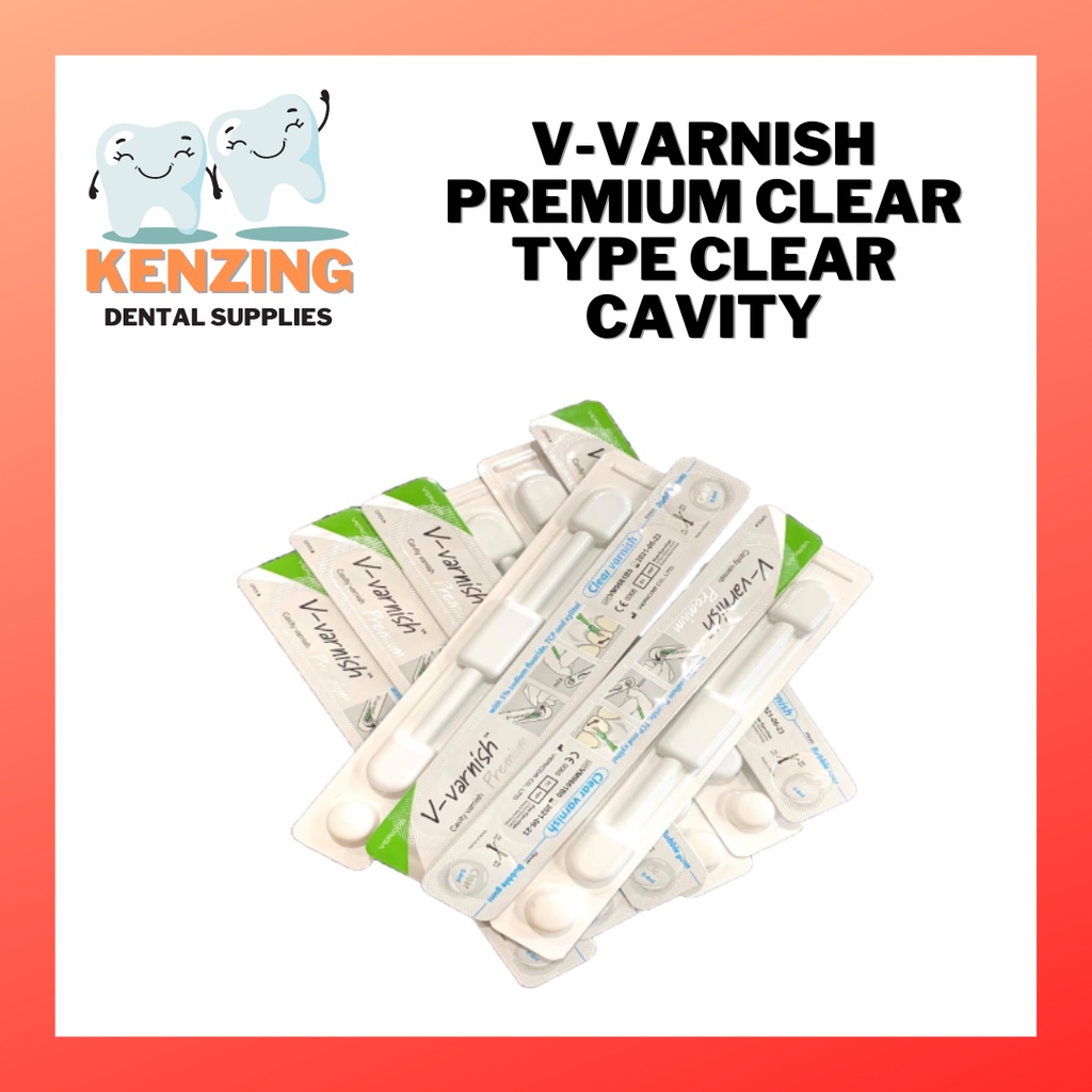 Flouride Varnish V varnish ( Premium Clear Cavity Varnish) Shopee