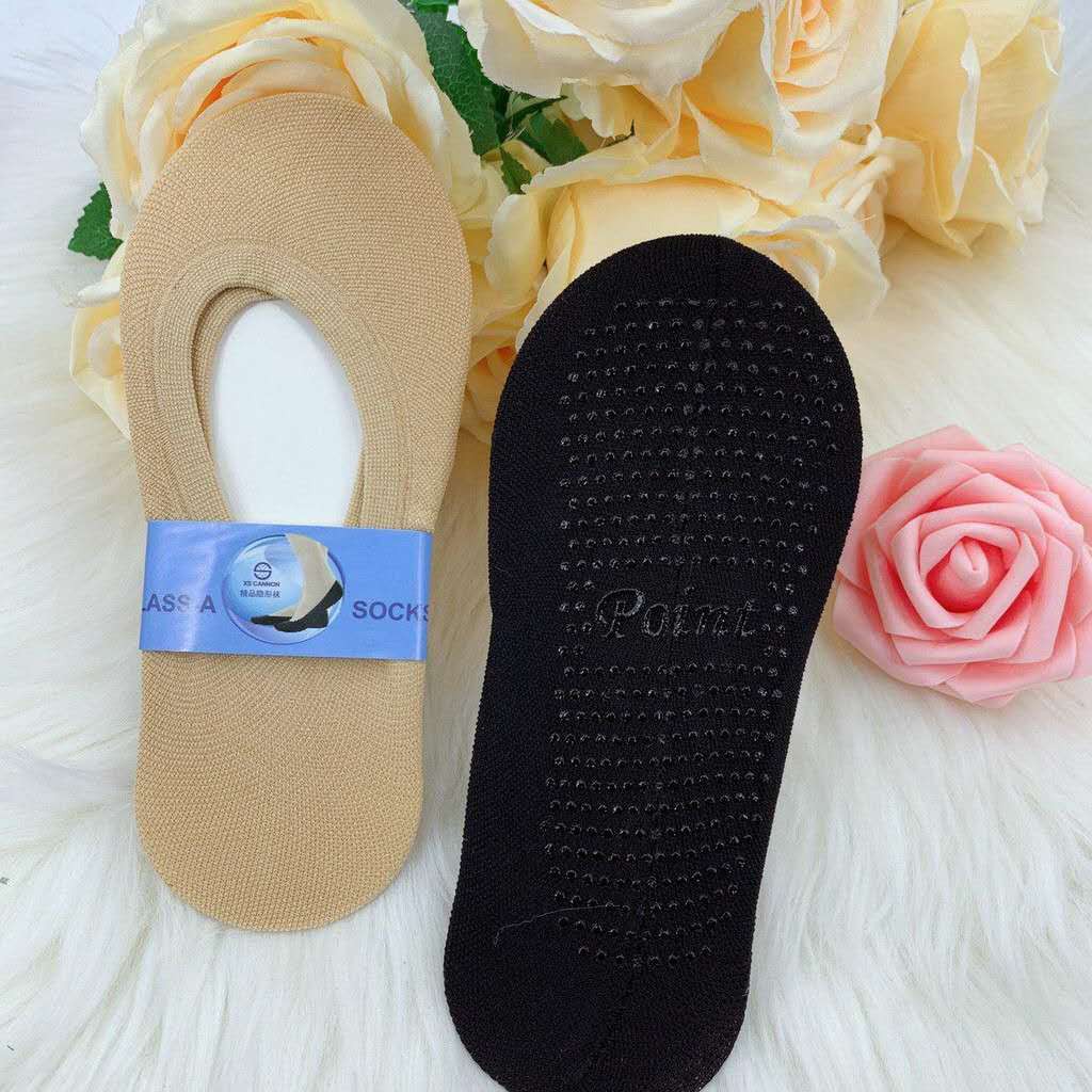 【Lucky girls】Low cut boat scoks antiskid invisible socks | Shopee ...