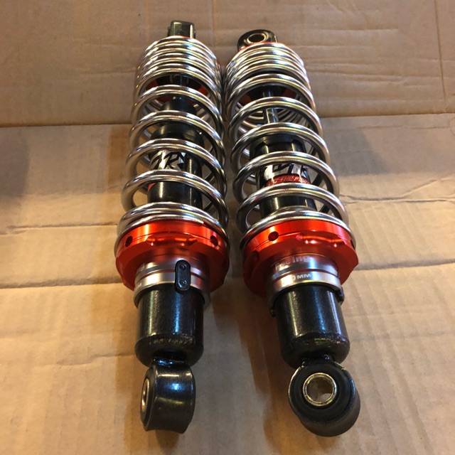 Rear shock 280mm chrome xrm/wave/smash etc Shopee Philippines