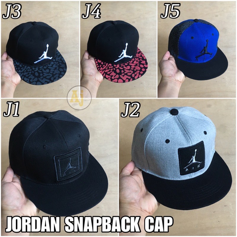 michael jordan jumpman cap good quality snapback adjustable | Shopee ...