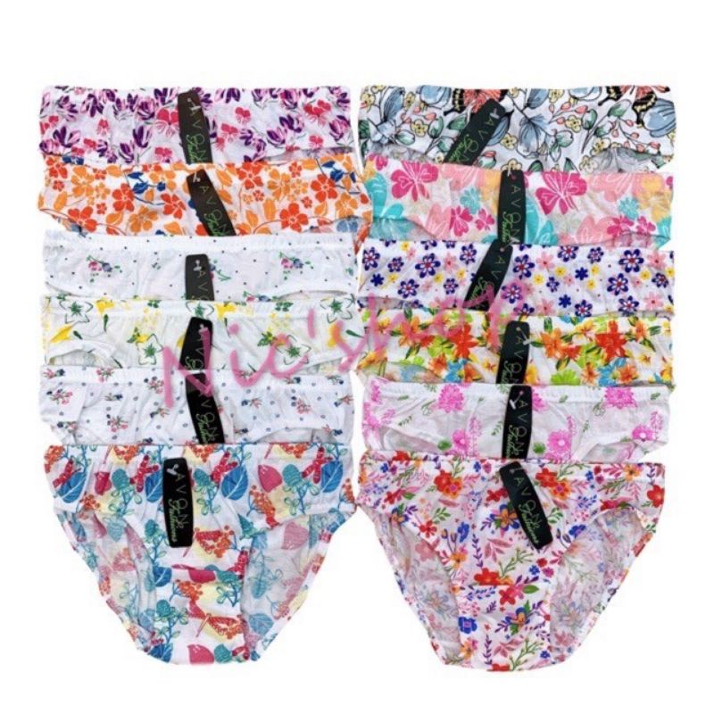 Cod 12 Pieces Avon Cotton Panty Shopee Philippines 6516