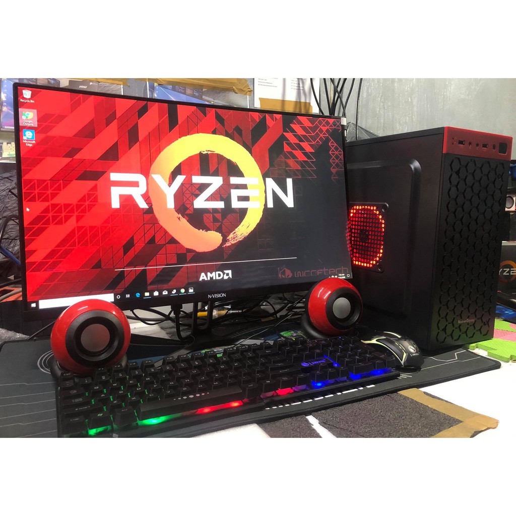 Ryzen 3 30g Mobo A3 Hyperx 8gb Ddr4 2666mhz 240gb Ssd 750 Ygt Powersupply Standard Case Shopee Philippines