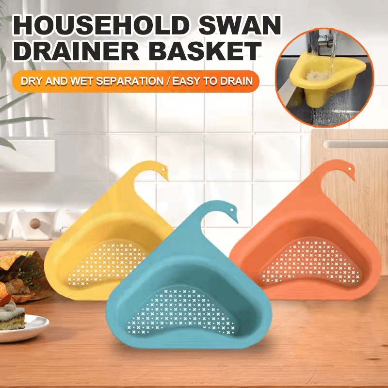 Swan Drain Basket Drain Basket For Kitchen Sink Swan Sink Drain Shelf