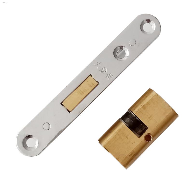 Captain medium 554 aluminum alloy door lock framed glass door floor