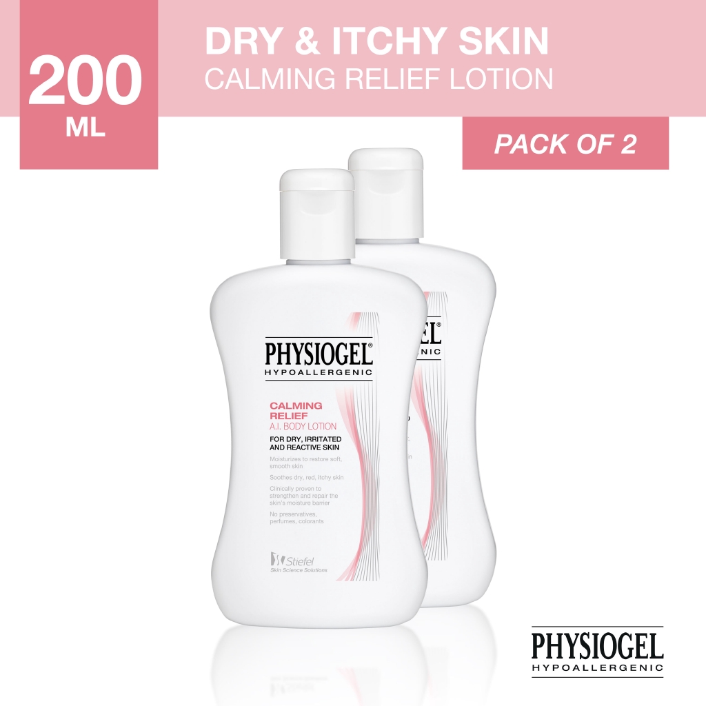 physiogel lotion for itchy skin