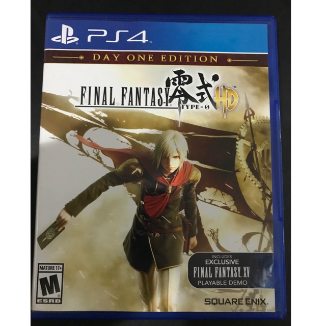 Ps4 Final Fantasy Type 0 Hd Day One Edition Shopee Philippines