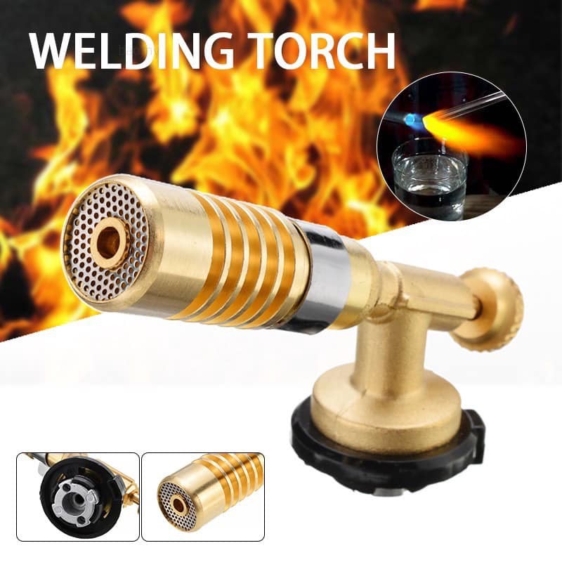 Professional Brazing Welding Nozzle Blow Torch Propane Gas Plumbing Torch Shopee Philippines