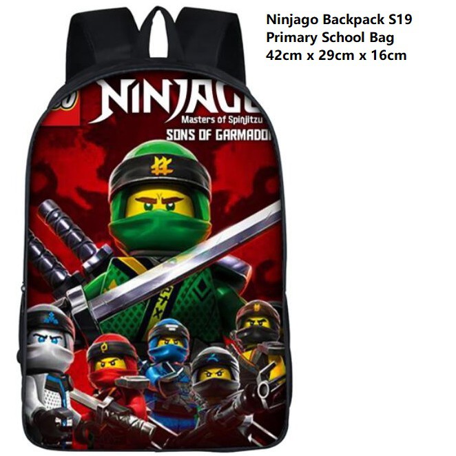 Motorcycle accessories djshop Preorder Ninjago Primary Backpack Ninjago School Bag