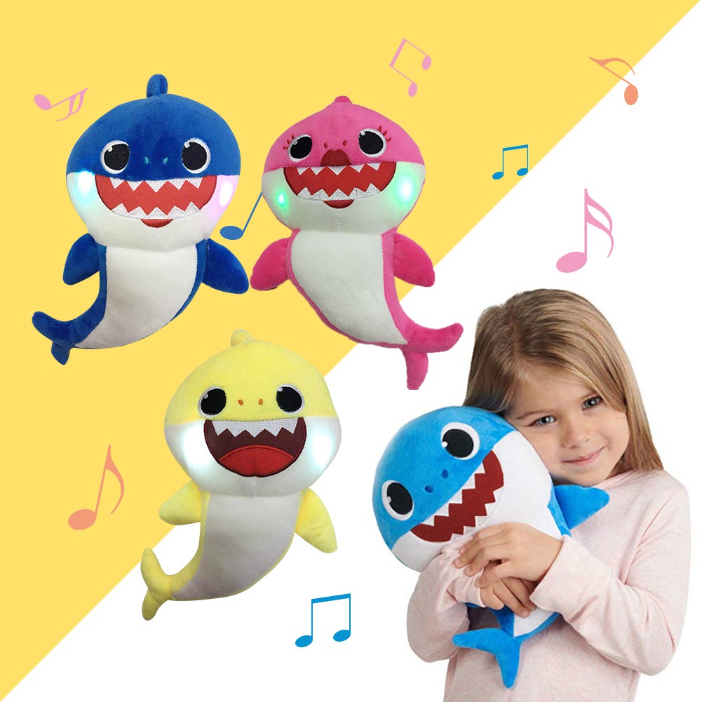 baby shark singing plush toy
