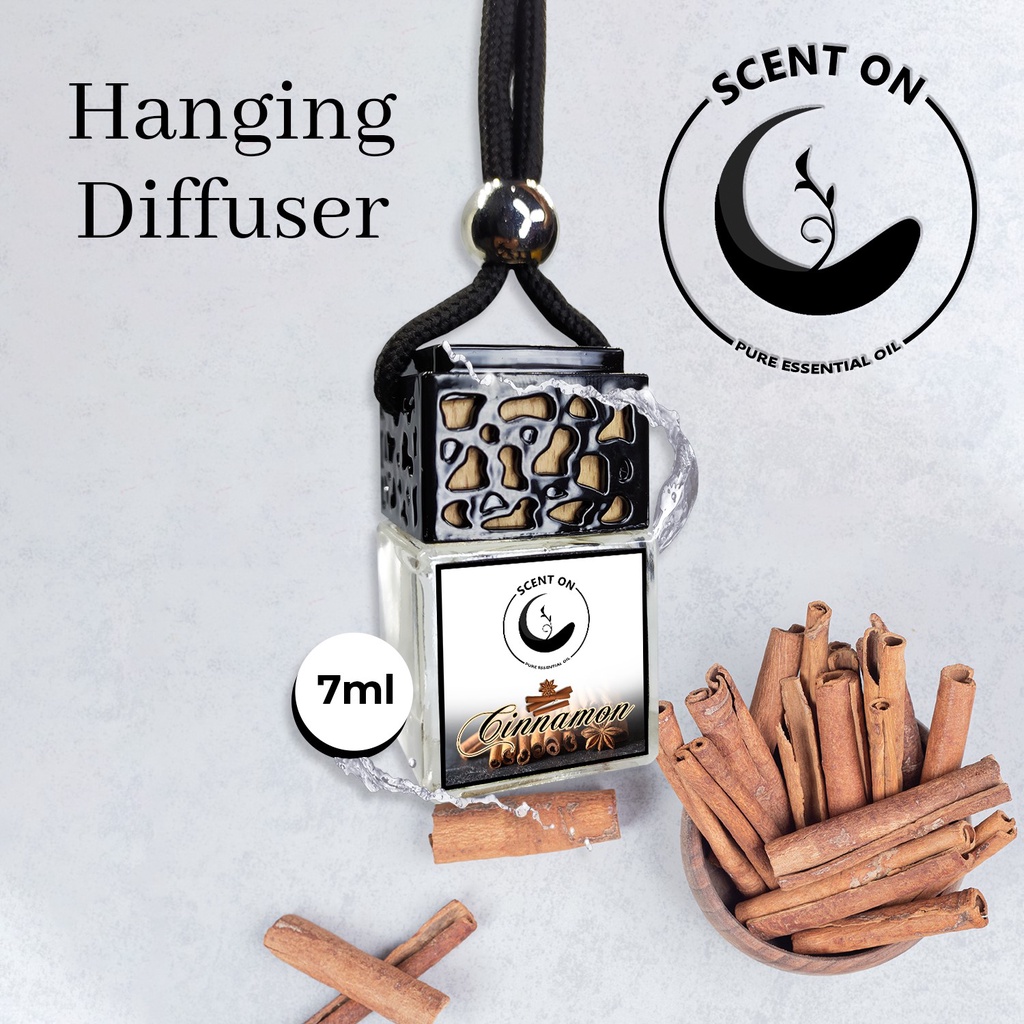 Cinnamon 100 Pure Premium Oil Car Aircon Hanging Diffuser Shopee