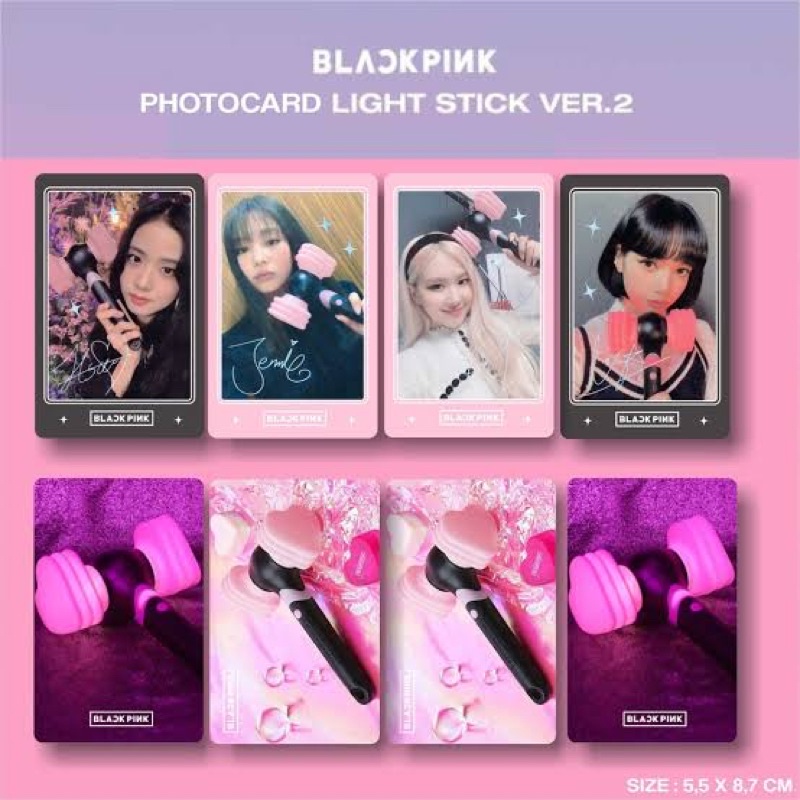 Blackpink Official Lightstick Version With Photocards Onhand | My XXX ...