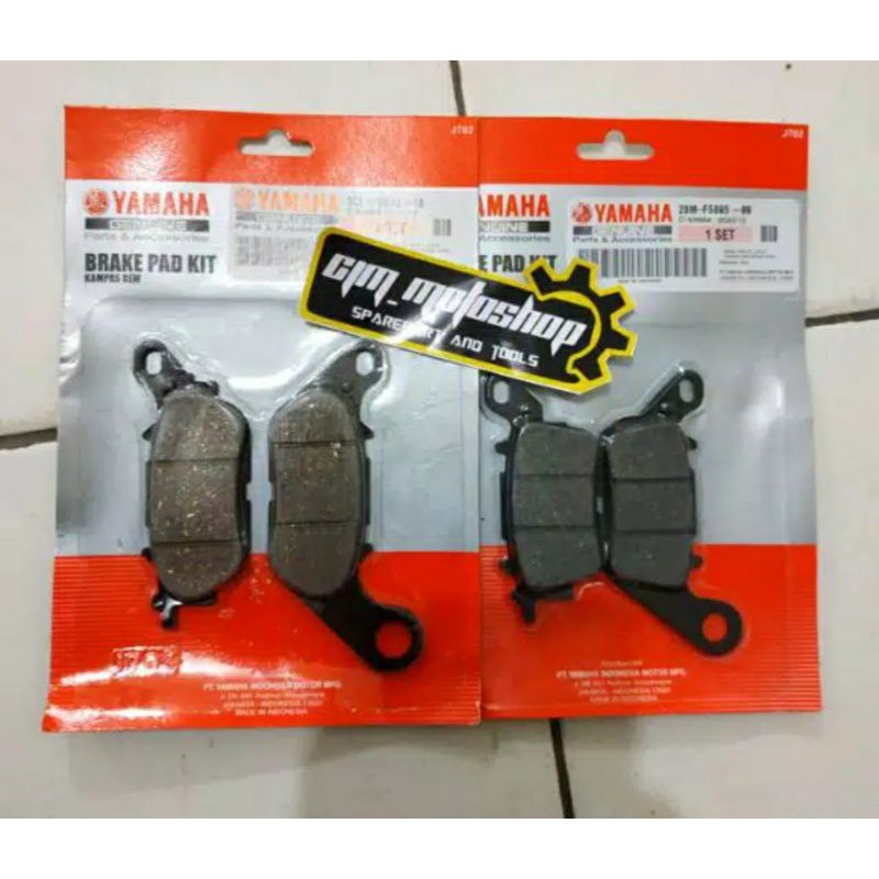 Front Brake Pad; Rear Nmax Dispad Nmax Front Rear Disc Pad Yamaha