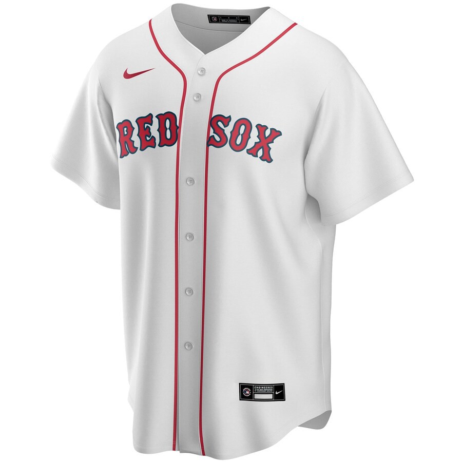 red and white baseball jersey