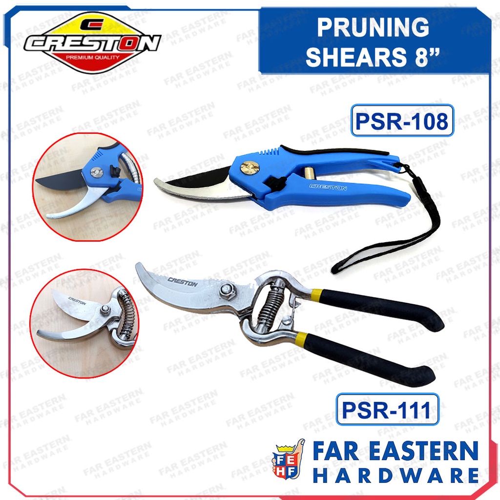 CRESTON Pruning Shears Garden Pruner 7" 8" CRLG Shopee Philippines