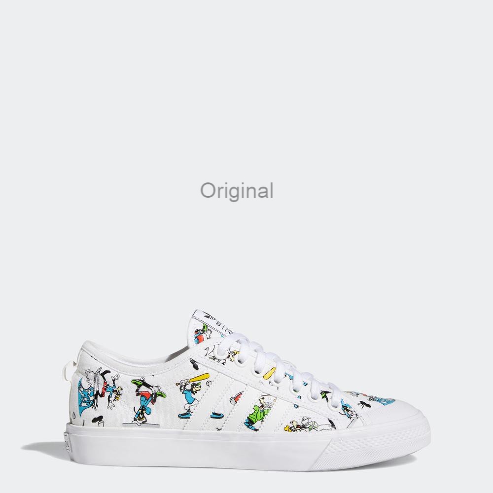 adidas nizza disney sport goofy white