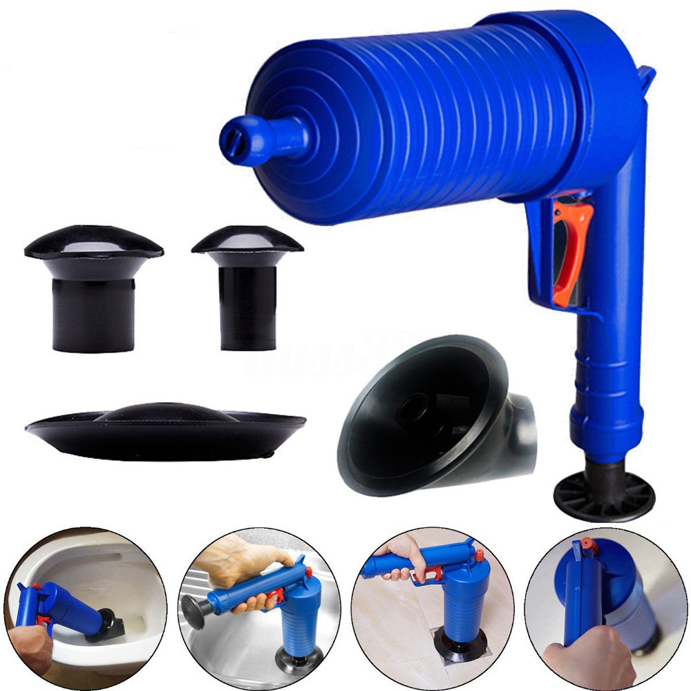High Pressure Air Drain Blaster Pump Plunger Sink Pipe Clog