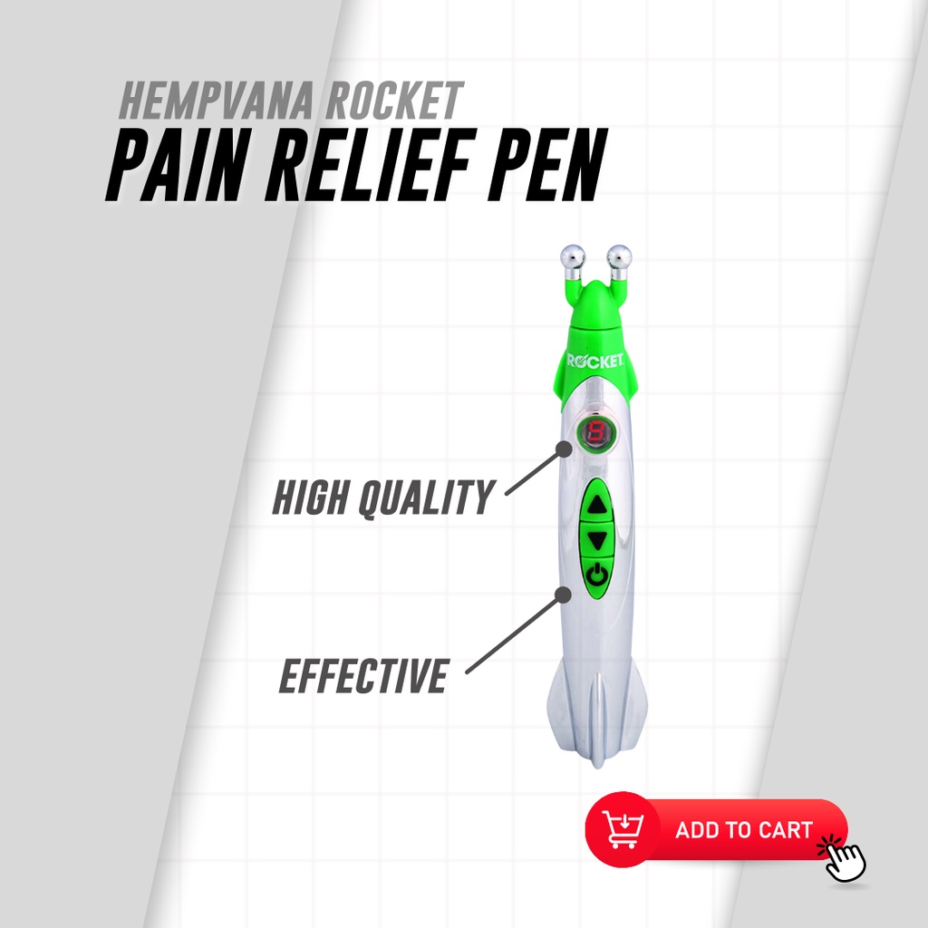 Handy Man Original Hempvana Rocket Powerful Pain Relief Pen As Seen On