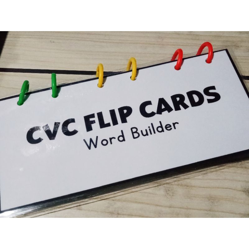 cvc-flip-cards-flip-book-shopee-philippines