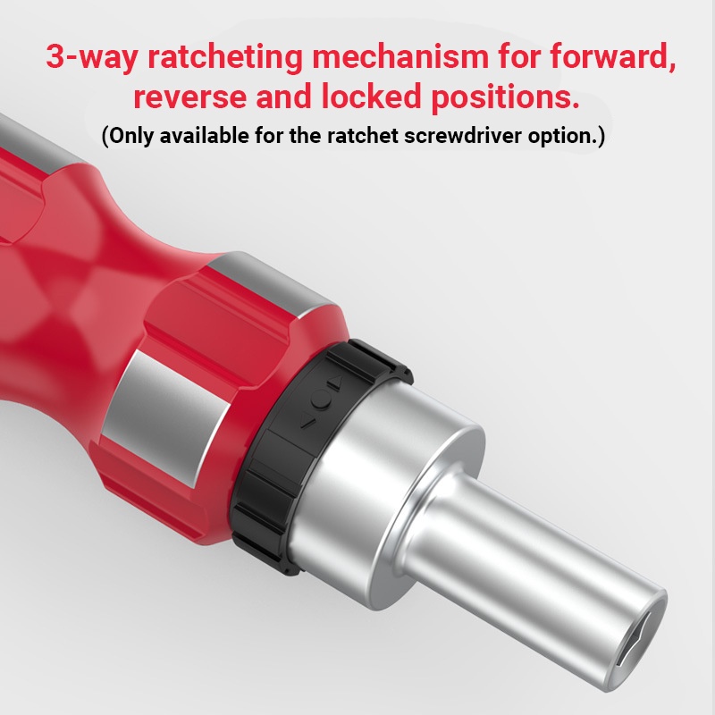 Quick 1/4” Hexagon Bitholding Screwdriver, Racheting Ratchet Screwdriver, Quick Release 1/4 Inch 6.35mm Hex Bit Holder Manual Screwdriver Handle