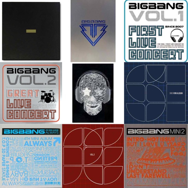 Bigbang Albums (Choose albums) Shopee Philippines