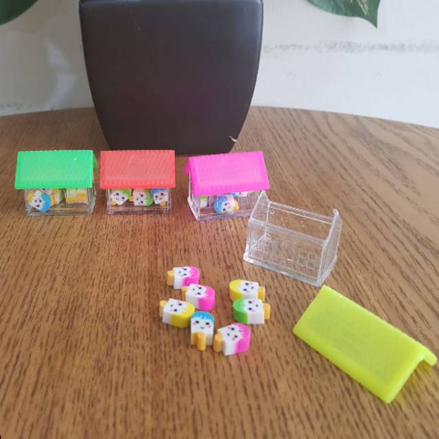 Unique Eraser / Cute Home Eraser / Children 's Eraser Ers002 Shopee