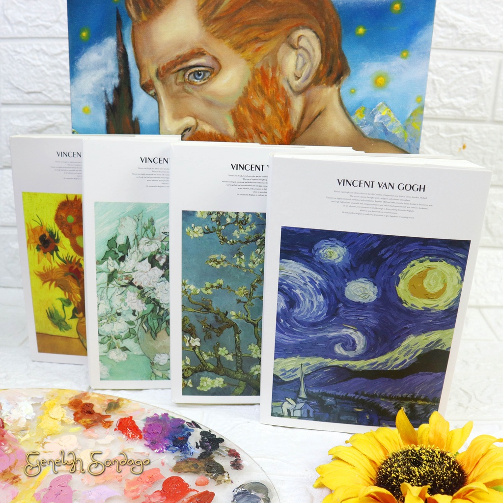 (ORIGINAL) Vincent van Gogh Sketchbook for Drawing, Sketching and