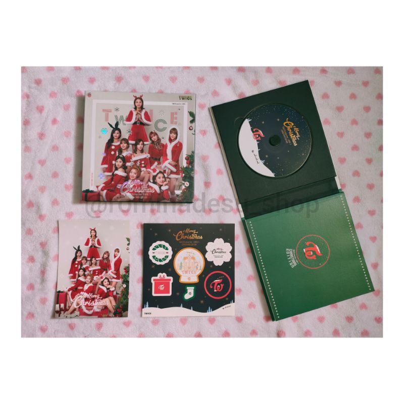 Twice Twicecoaster Lane 1 Christmas Edition Tcl Xmas Rare Album Unsealed Shopee Philippines