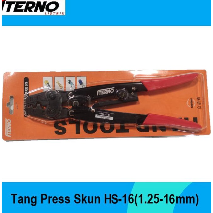 Skun Press Pliers HS-16 (1.25-16) 16mm Crimping Tools Iterno | Shopee ...