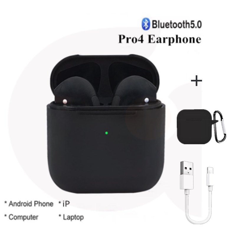 Bluetooth 5.1 Headphones with Mic Touch InPods Pro4 Spree Bluetooth