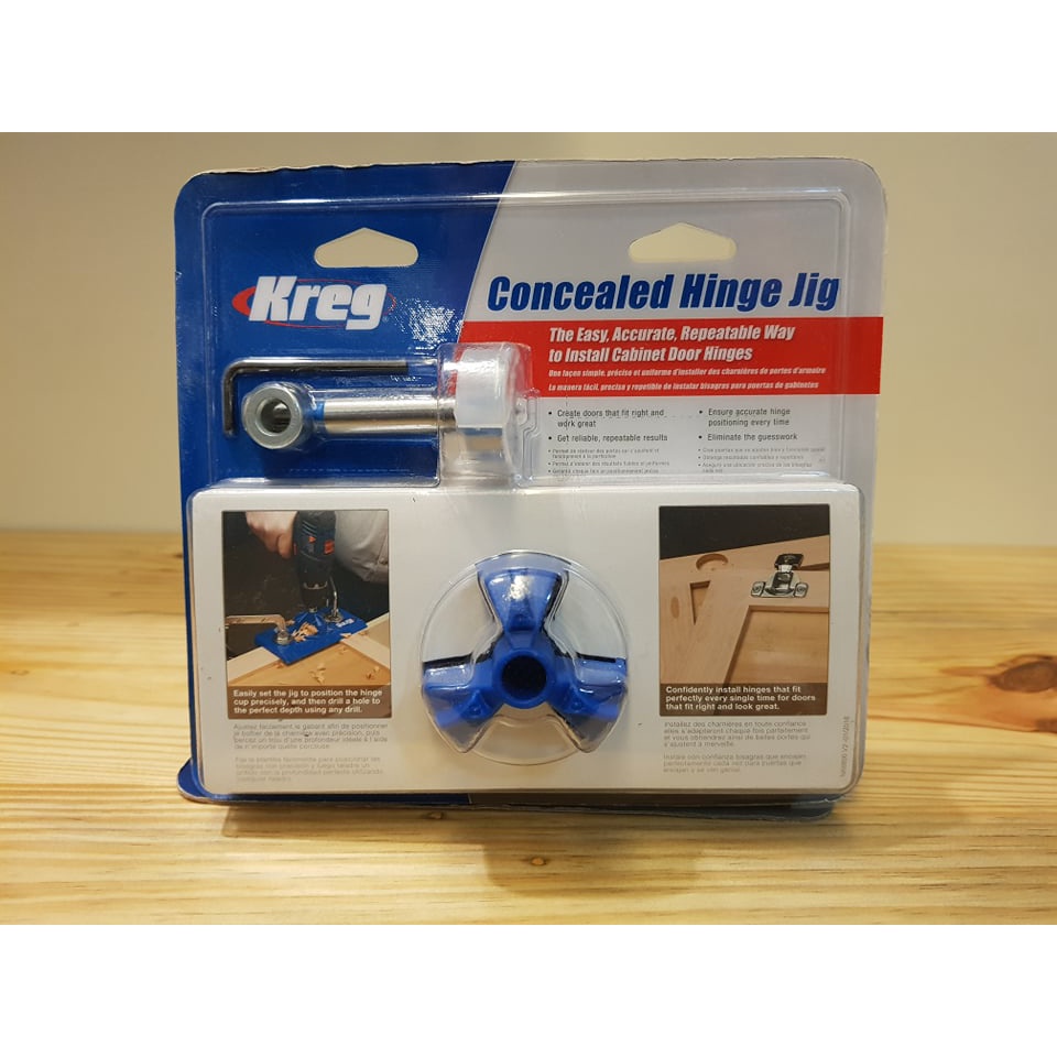 Kreg Concealed Hinge Jig Authentic Best for Hinge Shopee