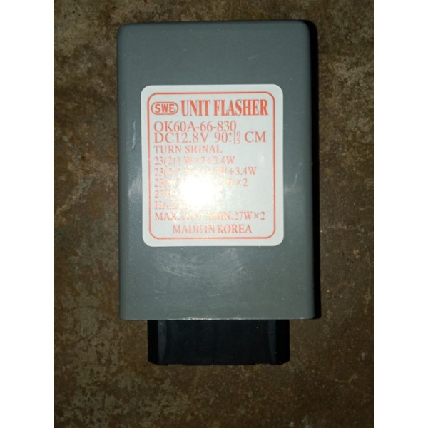 FLASHER RELAY (60A66830 10T) kia bongo/k2700/sedona [10 TERMINAL